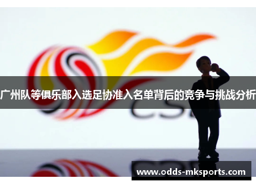 广州队等俱乐部入选足协准入名单背后的竞争与挑战分析